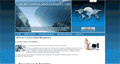 Desktop Screenshot of lasuremanagement.com